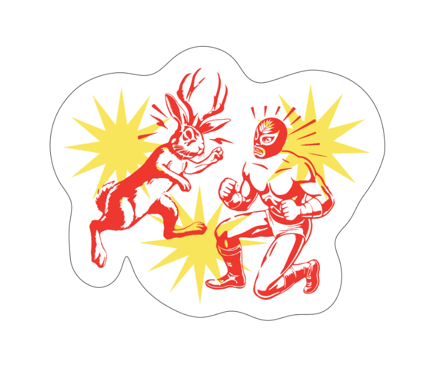 Lucha Libre Sticker